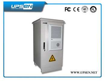 UPS System 220V/230V/240VAC 50HZ/60HZ 1KVA 2KVA 3 KVA im Freien mit Klimaanlagen-Kabinett