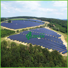 50MW auf photo-voltaischen Kraftwerken des Gitter-großen Umfangs mit Aluminiumklammer