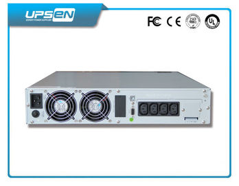 Einphasiges 1Kva - 10Kva Hochfrequenzgestell besteigbares UPS mit Digital-LCD-Bildschirm