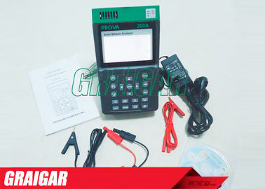 100% nagelneue PROVA 200A Solarmodul-Analysator-Sonnenkollektor-Analysator-Meter-Prüfvorrichtung