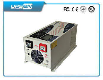 LCD steuern Wechselstrom-Inverter 12VDC DC-50Hz/60Hz Inverter-dem Ladegerät zur Energie-220VAC automatisch an
