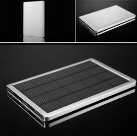 Tragbarer Macht-Bank-Sonnenkollektor 5000mah fasten, aufladend für iPhone, das Mini iPad