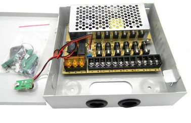 9 Kanal-Überwachungskamera-Stromversorgung, 12V 5Amps CCTV-Stromversorgungs-Kasten