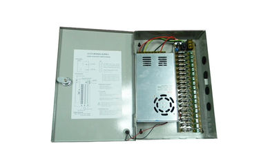 Asphaltieren Sie 12V 20A CCTV-Stromversorgungs-Kasten AC100 - Klasse B 240V 240W