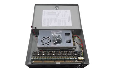 12VDC 300W CCTV-Stromversorgung 50Hz/60Hz für IP-Kameras, EN55011 Klasse B