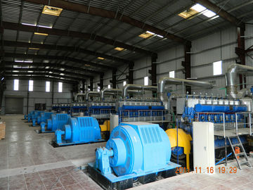 elektrisches Station 60MW Genset-Kraftwerk-Schwerbenzin-ölbefeuerter 3 Phasen-Dieselmotor